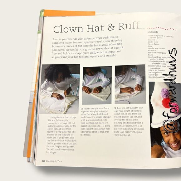 Sewing for Children: 35 step-by-step Projects to Help Kids aged 3 and up Learn t - Picture 8 of 11